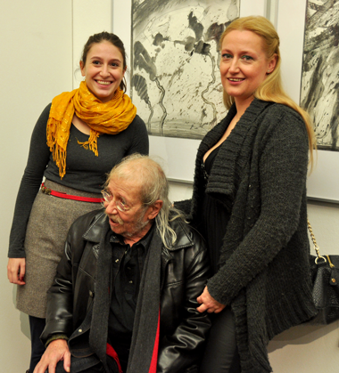 Hans mit Töchtern Sophie und Melanie